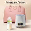 Intelligent Electric Breastmilk Shaker, Constant Temperature Thawing And Heat Preservation Three-in-one Breastmilk Shaker Color White product image