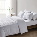 2,000-TC 3-Piece Tufted Duvet Cover Set by Bibb Home® product image