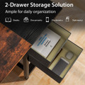 Costway 48" Home Office Desk with Storage and Headphone Hook product image