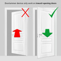 Door Jammer Portable Door Lock Brace for Home Security and Personal Protection product image