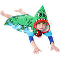 Kids' Hooded Soft Microfiber Poncho Towel product image