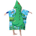 Kids' Hooded Soft Microfiber Poncho Towel product image