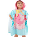 Kids' Hooded Soft Microfiber Poncho Towel product image