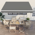 Manual Retractable Sun Shade Awning with Manual Crank product image