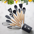 35-Piece Wooden Non-stick Kitchen Utensils Set, Bpa-free product image