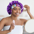 Women's Silky Satin Head Scarf Hair Wrap (3-Pack) product image