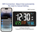 Digital Alarm Clocks for Bedrooms,Dual Alarms,Temperature,Humidity,Date,Snooze,Accurate time,Easy to Read For Kid Elder(White) product image