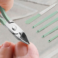 16-Piece Manicure Pedicure Facial Grooming Kit in Leather Case (2-Pack) product image