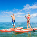 Inflatable Orange Shark Stand Up Paddleboard product image
