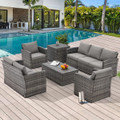 Outdoor Rattan 7-Piece Conversation Set product image