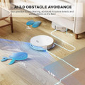 Lynkbey M20 Pro Robot Vacuum Mop with Auto Cleaning & Drying product image