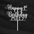 Personalized Birthday Cake Topper product image