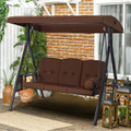 Outdoor Patio Swing Chair with Adjustable Canopy product image