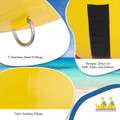3-Person Inflatable Banana Boat with 500W Electric Air Pump & Carrying Bag product image