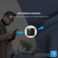 RM4 Mini IR Universal Remote Control, Automation Wi-Fi Infrared Blaster for TV Air Conditioner STB Audio, Works with Alexa, Google product image