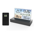 Digital Weather Station Temperature and Humidity Meter Transparent Alarm Weather Forecast Higrothermograph Outdoor Indoor product image