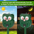 Ultrasonic Pest Repeller Outdoor,Solar Animal Repeller with Motion Sensor,Cat Deterrent,Waterproof to Repel Dogs,Raccoons,Foxes,Rabbits product image
