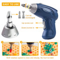 Children Electric Drill Toolbox Driller Games Tool Toy for Boys Girls Montessori Screw Puzzle Kid Pretend Play Toys Gift product image
