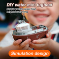 Mini Remote Control Boat 2.4G Wireless Remote Control Ship Children's Water Electric Charging Toy Boat product image