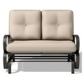 Outdoor Glider Rocker Loveseat Patio Bench  with Cushions product image