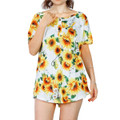 Women's Tie-Dye Floral Shirt product image