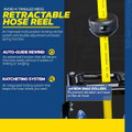 Goodyear Retractable Industrial Air Hose Reel product image