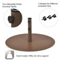 29.5-Inch Outdoor Steel Umbrella Base Stand product image