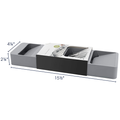 Cheer Collection® Compact Kitchen Drawer Cutlery Organizer (2-Pack) product image