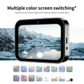 4K CCD Digital Camera 64MP Digital Video Camera with 3 Lens 3 Inch Touch Panel 16X Digital Zoom Built-in Flash Color Black product image