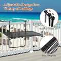 Balcony Railing Table with Folding Deck Tab product image