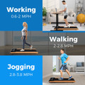 Superfit® 3-in-1 Walking Pad Under Desk Treadmill with Remote product image