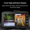 Motorcycle Dvr Camera HD 1080P Wide Angle Waterproof Night Vision Front And Rear Shooting product image