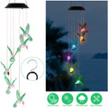 Solarek® Solar 6-LED String Light Hummingbird Wind Chime product image