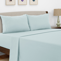 4-Piece Solid Microfiber Deep Pocket Bedding Sheet Set product image
