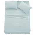 4-Piece Solid Microfiber Deep Pocket Bedding Sheet Set product image