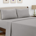 4-Piece Solid Microfiber Deep Pocket Bedding Sheet Set product image