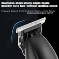 Professional Hair Clippers for Men, Barber Clippers and Trimmer Set with Cordless Electric Razor and LCD Display(Black) product image