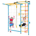 7-in-1 Indoor Jungle Gym Steel Home Playground with Monkey Bars product image