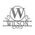 Personalized Monogram Metal Name Sign product image