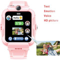 4G GPS Tracker Child Phone Smartwatch with WiFi, SMS, Call,Voice and Video Chat Alarm,Pedometer, Wrist Watch Suitable for Boys Girls Birthday Gifts (Pink) product image