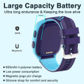 4G Kids Smart Watch with GPS Tracker,  One Key SOS Call Voice Chat Camera Alarm Clock Touch Screen Watch for Kids Boys Gifts (Blue) product image