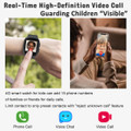 4G Kids Smart Watch with GPS Tracker,  One Key SOS Call Voice Chat Camera Alarm Clock Touch Screen Watch for Kids Boys Gifts (Black) product image