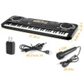 61-Key Digital Keyboard Electric Piano with Microphone product image