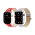 Waloo® Leather Bling & Shiny Brilliance Bands for Apple Watch (2-Pack) product image