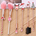 Christmas Fun Makeup Brush Set with Storage Pouch (6-Piece) product image