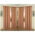 Semi-Sheer Faux Silk 84" Curtain Panels (4-Pack) product image