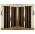 Semi-Sheer Faux Silk 84" Curtain Panels (4-Pack) product image
