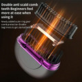 Portable Hair Comb Straightener Brush,Fast Heating 3 Temp Settings,Anti-Scald,For Travel Daily Use,Suitable For Men Long Beard And Women Hair product image