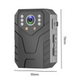 Mini Body Camera with Audio and Video Recording, 2.0 Inch LCD, Night Vision, 4K HD Multi-Function Endurance Wireless Waterproof Back Clip Camera product image