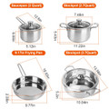 NewHome™ Stainless Steel Cookware Set product image